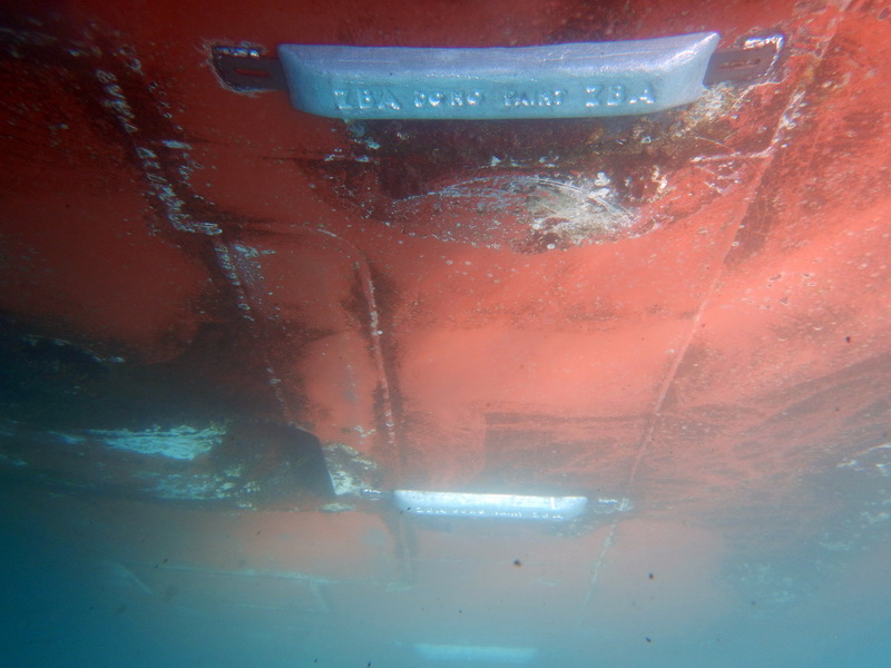 installation of sacrificial anodes